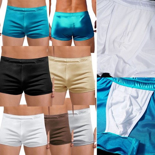 Men Underwear Sports Briefs Sleepwear Shorts Jogging Nightwear Costume Gym - Picture 6 of 40