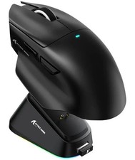 Attack Shark V6 Wireless Gaming Mouse Charging Dock 25K DPI Tri-Mode UltraLight