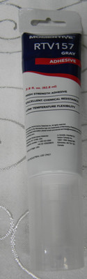MOMENTIVE 2.8 FL. OZ AIRCRAFT GRADE GRAY ADHESIVE #RTV157 NO EXPIRATION ''NEW''