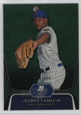 2012 Bowman Platinum Prospects Green Refractor /399 Jeurys Familia #BPP56 0ty6