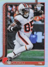 2025 Topps Chrome - David Njoku, #69, Refractor