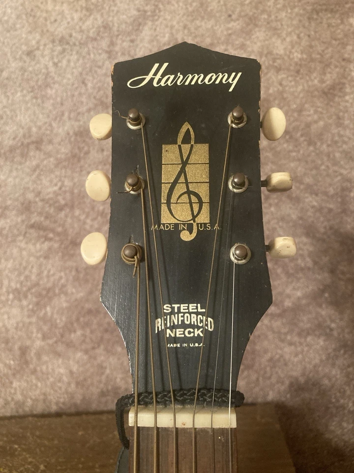 Guitarra acústica Harmony Foto 2 de 3