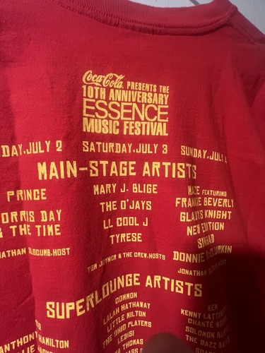 Vintage Y2K Essence Music Festival 10th New Orleans 2004 July 2-4 Shirt XXL - Picture 9 of 15