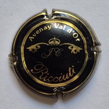 Capsule De Champagne Ricciuti 🔹️ N°1  - Noir Et Or - A Saisir