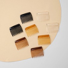 8PCS 9 Teeth Plastic Hair Side Comb Simple Hair Accessories Strong Hold Hair Com