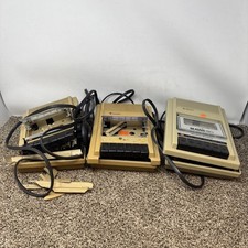 Atari 410 Program Recorder Tape Drive LOT OF 3 FOR PARTS DESTROYED READ