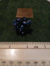 Blue Painted Costume Ring