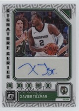 2023-24 Panini Donruss Optic Signature Series Xavier Tillman #SS-TIL Auto 06y2