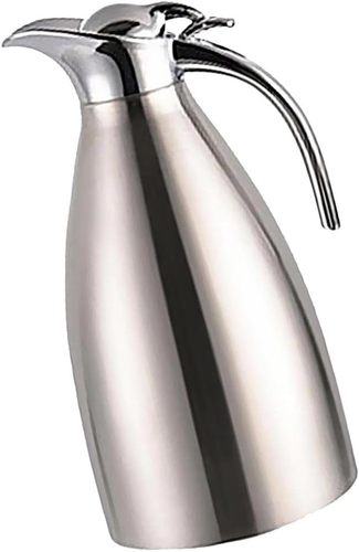 Stainless Steel 2L Vacuum Jug Thermal Carafe Insulated Coffee Pot Water Jug For - Picture 12 of 12