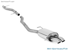 Fox Edelstahl Racing-Komplettanlage ab Kat VW T6 4motion 2x63mm in Dieseloptik