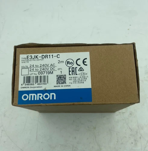 1PC NEW Omron Photoelectric switch E3JK-DR11-C E3JK-DR11 24-240VAC/DC 2M