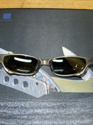 Oakley Juliet Polished w/Blue Iridium Lenses First Generation 04