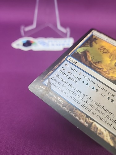 MTG Sunken Ruins Misprint Grease Ink Spill Hickey Shadowmoor Magic *CCGHouse* - Picture 2 of 9