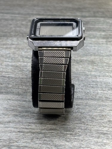 Reloj Pulsera Casio Digital Táctil TC-500 Adulto De Colección Piezas/Reparación Japón - Imagen 5 de 13