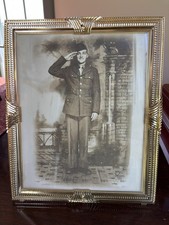 Authentic 1944 WWII US Army Soldier Portrait
