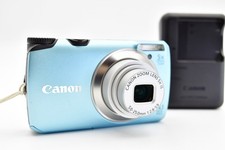     Excellent 5 Canon Power Shot A3200 IS Blue Compact Digital Camera From Japan