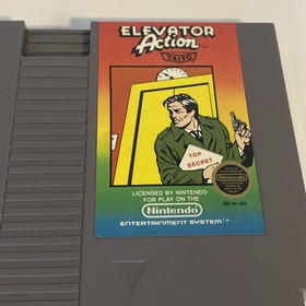 Elevator Action (Nintendo Entertainment System NES 1987)  5- SCREW Authentic 