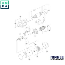 STARTER MS 430 FOR JOHN DEERE 3029D/3029T 2.9L 3cyl Series 5010
