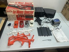 Vintage Eldon Slot CarLeMans Special 1/32 Race Set 1968. 4 Bodies No Chassis s