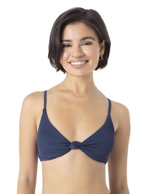 Roxy Women's Bralette Bikini Top Mood Indigo Quick-Dry UPF 50+ Removable Medium