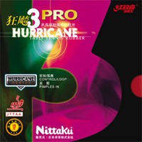 Nittaku Hurricane Pro 3 Table Tennis Rubber Nittaku Hurricane Pro 3 Table Tennis Rubber