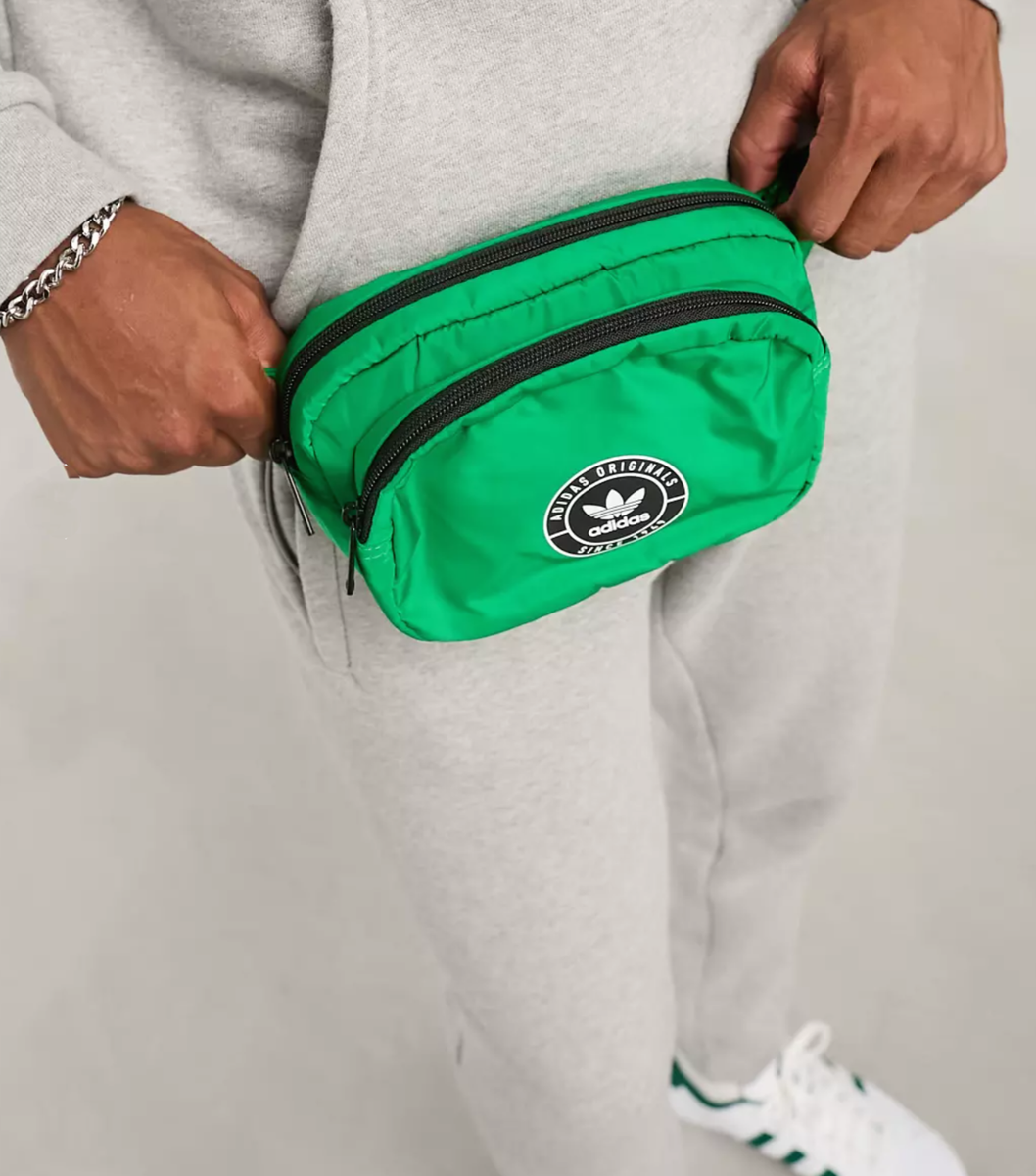 NEW ADIDAS ORIGINALS SPORT 2.0 TREFOIL WAIST PACK CROSSBODY BAG
