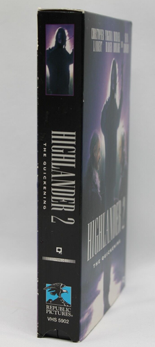 Highlander 2 The Quickening VHS 1997 Christopher Lambert Action Fantasy Movie - Picture 4 of 14