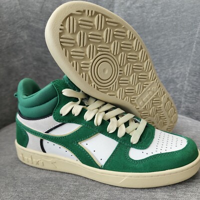 DIADORA MAGIC BASKET DEMI CUT SUEDE LEATHER 501.178563/C1912 SIZE 6US 