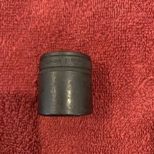 Snap On socket, 1”, 3/8” drive, 12 pt, Flank drive, black oxide, GF321