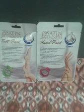 Satin Smooth Hand and footPack Intensive Moisturizing Treatment New sealed lot 2