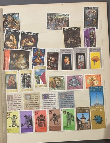 New Zealand MINT Stamp Collection With Mini Sheets 14 Pages Including Stockbook - Picture 8 of 15