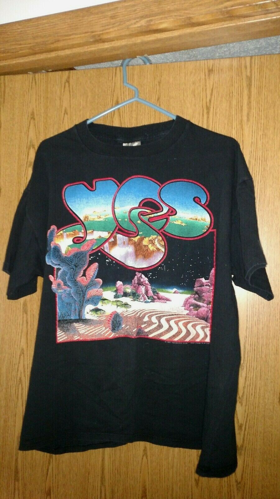 91年 YES vintage shirt WORLD TOUR サイン入り | verdadcre.com