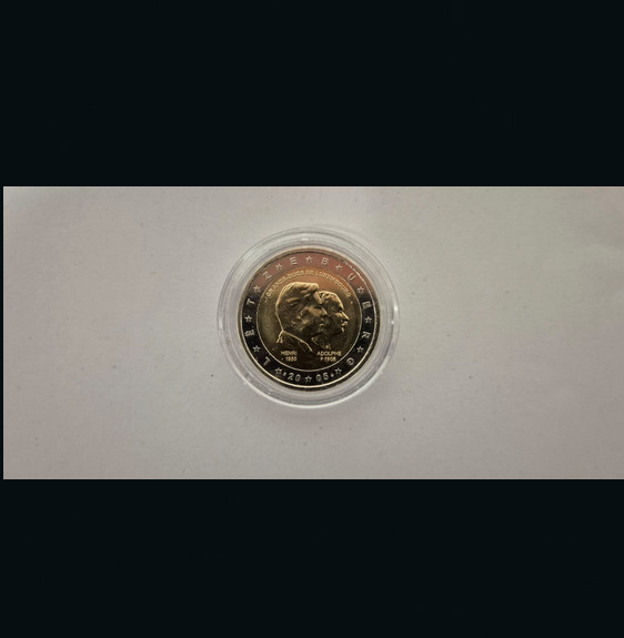 Piece 2 euros Commemorative LUXEMBOURG 2005 GRAND DUC HENRI