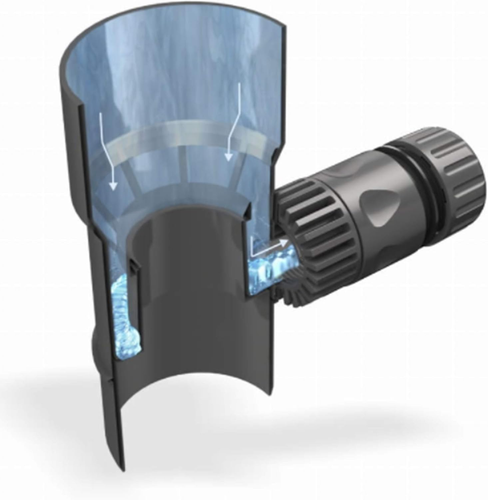 BRYZA® Dachrinnenablauf Für Regentonne DN Ø 90Mm Graphit Regenwasser Regenfass F - Bild 5 von 12