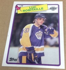LUC ROBITAILLE HOF 1988-89 TOPPS Card #124 NM-MT Condition