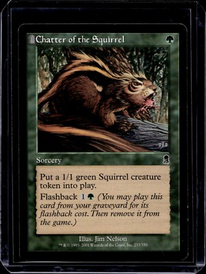 mtg squirrel card Subtype: Squirrel, 39 cards