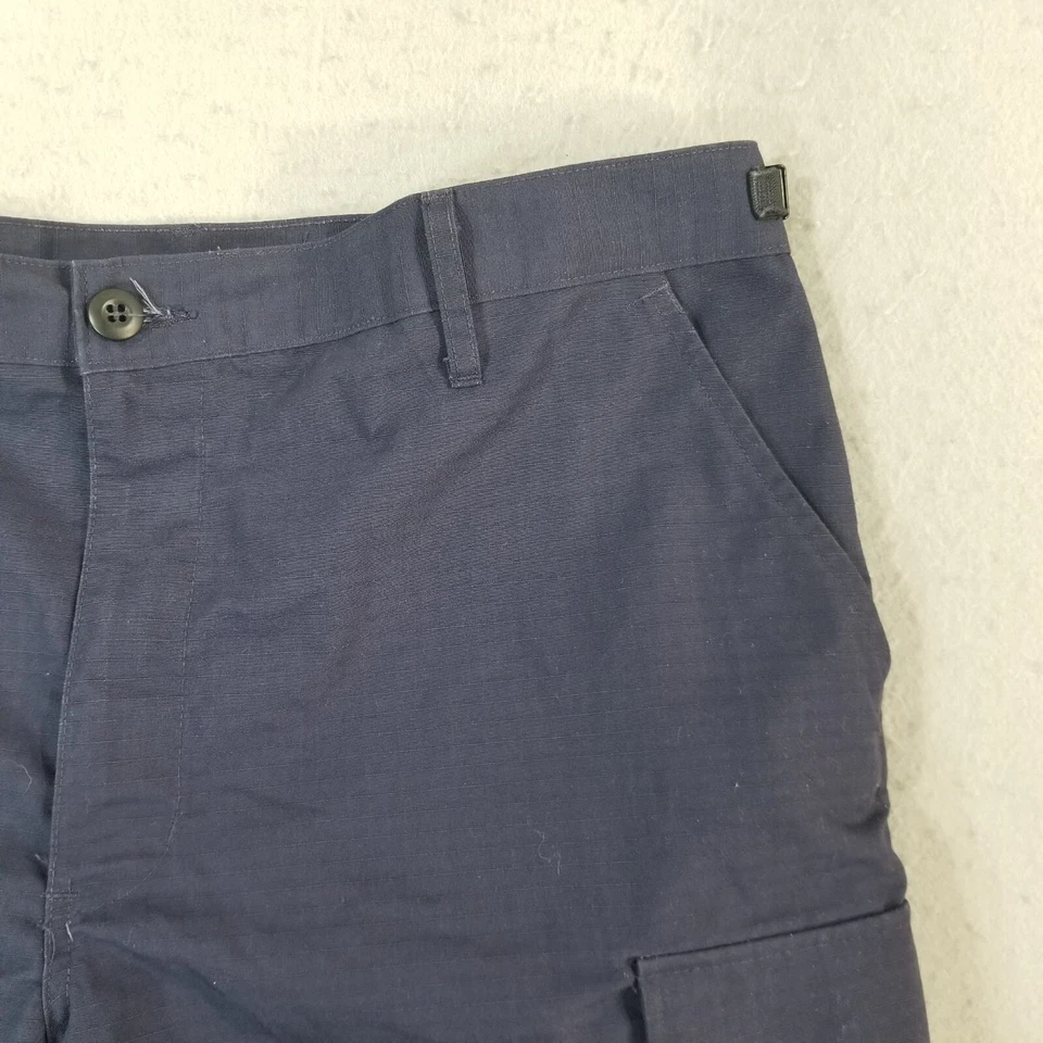 Propper Tactical Carga Pantalones Cortos Hombre Grande Azul Ajustable Cintura Desgarro Exterior Foto 3 de 4