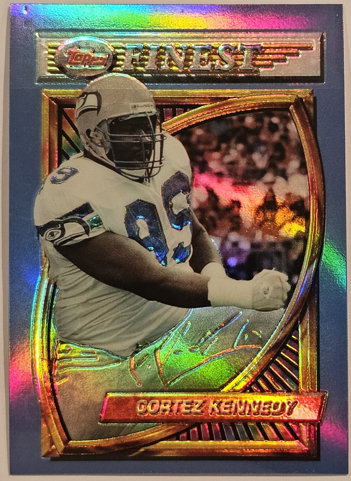 Cortez Kennedy 1994 Topps Finest Refractor #101