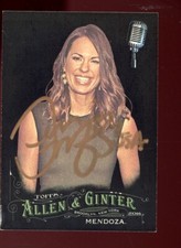 2016 Topps Allen & Ginter X Jessica Mendoza Autographed Signed Auto BAS BECKETT 