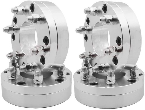 8x6.5 to 6x5.5 Wheel Adapters 2" Inch Use 6x139.7 Wheels On Chevy GMC 8x165.1 - Picture 14 of 24