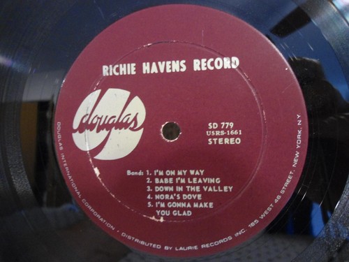 Richie Havens LP Richie Havens Record In Shrink Clean Douglas 1969 Original! - Imagen 7 de 13