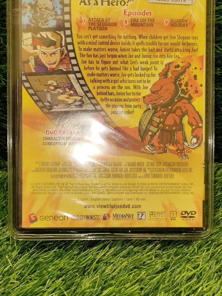 Viewtiful Joe Volume 3 DVD New In Package With Action Figure