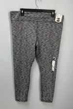 Xersion Gray Space Dyed Fleece Lined Sweatpants Leggings Girls Size 3XL 22.5P 