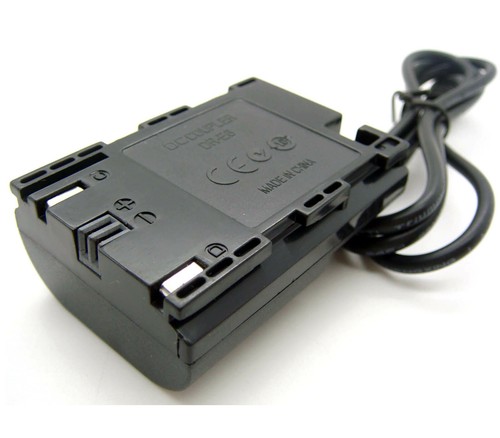 AC Adapter Power Charger For Canon EOS 7D Mark II III 70D 90D R R5 R6 Mirrorless - Picture 7 of 8