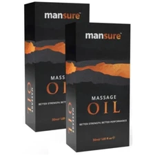 ManSure Grow Long Massage Oil For Men 30ml For Bigger Size & Better Performance