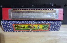 Vintage Pohl Brand Harmonica with Box Made in Germany