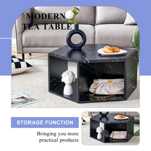 Hexagonal coffee table, multi-hole design,suitable for all kinds of style scenes - Picture 52 of 55