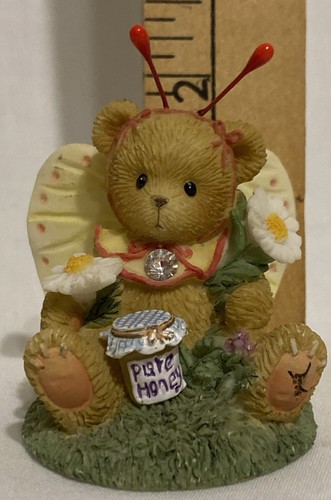 Cherished Teddies Avon Exclusives; Fairy Godmother, Butterfly Honey, & Valentine - Picture 11 of 13