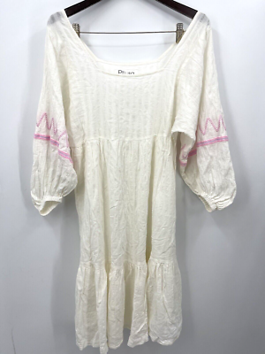 Pitusa Beach Dress Womens Petite M/L Cotton Gauze Embroidered Cottagecore | eBay Pitusa Beach Dress Womens Petite M/L Cotton Gauze Embroidered Cottagecore | eBay