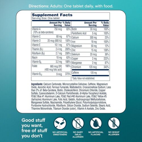 One A Day Women's Active Metabolism Daily Essential, Multivitamin for 120 tablet - Picture 2 of 24